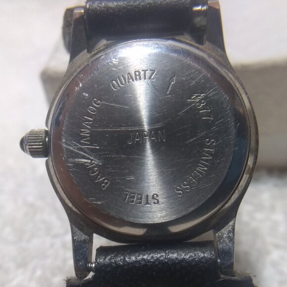 Montana Silversmiths Watch Gold Horsehead Silver Flower Filigree New Bat CLR+Box